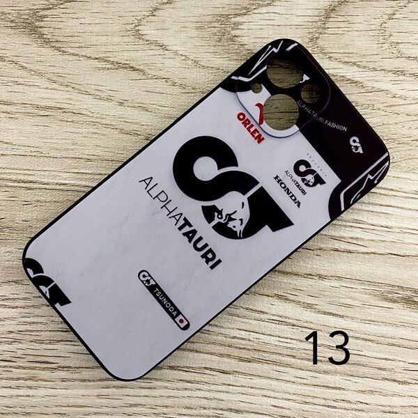 TSUNODA レーシング スーツ iPhone 13 ケース F1 アルファタウリ