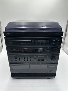 D0050 CASIO カシオ MD-X2000 コンパクトディスクプレイヤー ステレオ タワーシステム / システムコンポ オーディオ 家電
