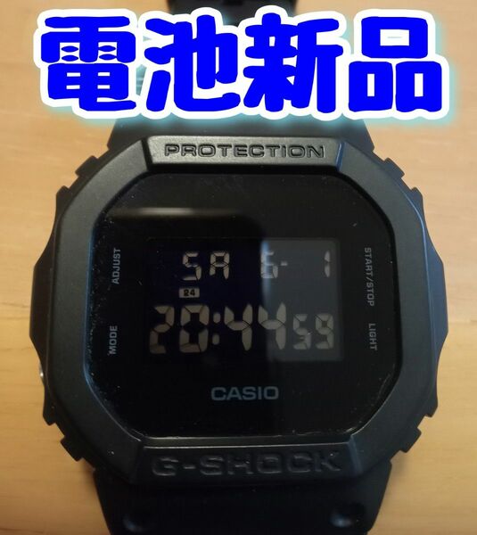 G-SHOCK 電池新品 DW-5600BB ブラック Gショック