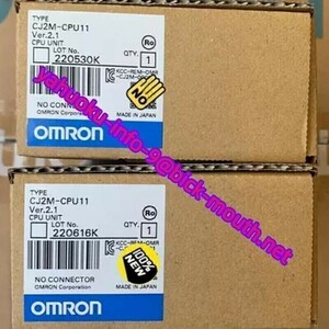 【★新品 複数在庫！】OMRON/オムロン CJ2M-CPU11 CPUユニット 【６ヶ月保証】