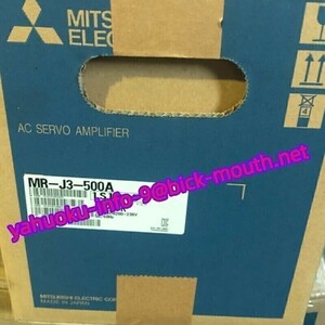 【★新品 複数在庫！】MITSUBISHI/三菱電機 MR-J3-500A　サーボアンプ 【６ヶ月保証】