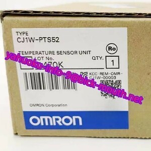 【★新品 複数在庫！】OMRON/オムロン CJ1W-PTS52 温度センサユニット プロセス入力ユニット 【６ヶ月保証】