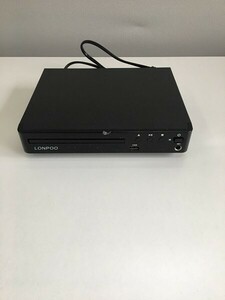 1円スタート LONPOO DVDプレーヤー リージョンフリー HDMI/AV出力 1080P CPRM再生 PAL/NTSC対応 USB 2.0入力 コンパクト ブラック A07808