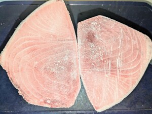 [ prompt decision ] business use natural mi Nami . medium-fatty tuna block edge material 950g*2 block entering ①