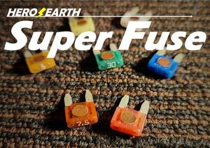 HEROs EARTH Super Fuse 【MINI タイプ10個セット】【7日間返品保証】ヒーローズアース スーパー ヒューズ アイスヒューズ　アイスワイヤー