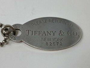 ◆Tiffany＆Co. ティファニー＆コー ネックレス リターントゥー シルバー925 本体のみ 中古◆10777★