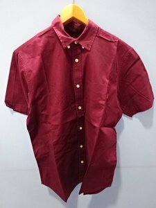 ◆Supreme シュプリーム コットンシャツ ワイシャツ Mサイズ ボルドー 中古◆2494