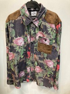 *Billionaire Boys Club Billionaire Boys Club shirt floral print M size men's used *12610*