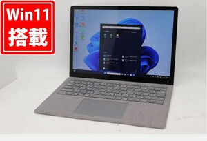 937時間 中古 2K対応 タッチ 13.5型 Microsoft Surface Laptop3 Windows11 10世代 i5-1035G7 8GB NVMe 256GB-SSD カメラ 無線管:1716m