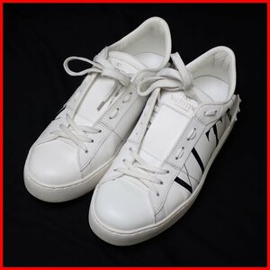 * Valentino galava-niVLTN lock studs open sneakers 36/23cm corresponding / eggshell white / leather /TS781W2&1859800051