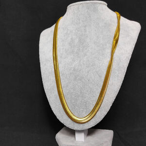  Gold necklace 60cm 18k k18 18kgp genuineness unknown gold chain necklace necklace Sune -k chain 340