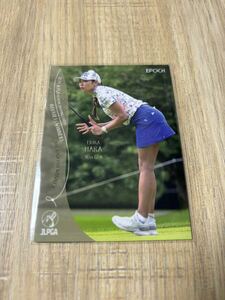 EPOCH 2024 JLPGA Japan woman Golf association official trading card ROOKIES&WINNERS. britain . flower regular card 