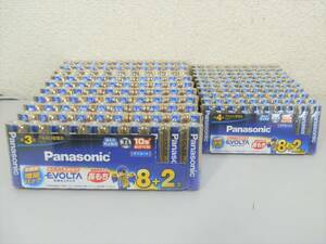  новый товар! Panasonic evo ruta щелочь одиночный 3 батарейка ×100шт.@ одиночный 4 батарейка ×100шт.@ всего 200шт.
