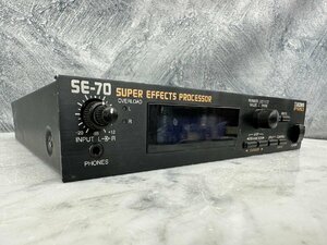 □t657　現状品★BOSS　SE-70　ボス　マルチエフェクター　本体のみ