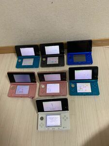 NINTENDO 任天堂 ニンテンドー3DS 本体　7点セットまとめて売る