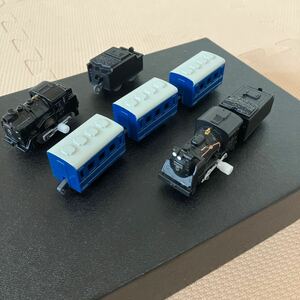 【中古】カプセルプラレール SLとテンダー車と客車　計7両