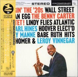 ■□Benny Carterベニー・カーターSwingin the 20's(紙ジャケ)□■