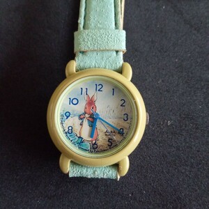 【希少】デッドストック（未使用品）ピーターラビット　腕時計　アルバ　アンティーク セイコー　クォーツ