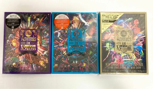 Fear, and Loathing in Las Vegas ベガス　The Animals in Screen DVD3セット