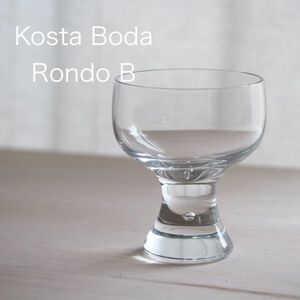 コスタボダ ロンド グラス B ( kosta boda , Rondo , 北欧 , イッタラ ）