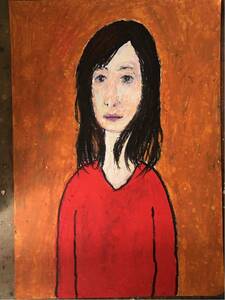 Art hand Auction 아티스트 hiro C 오리지널 약속, 삽화, 그림, 파스텔 페인팅, 크레용 그림