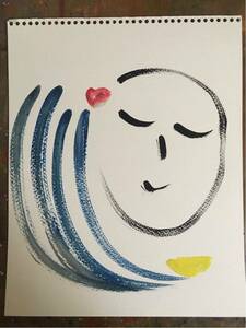 Art hand Auction アーチスト hiro C オリジナル ハワイ, 美術品, 絵画, アクリル, ガッシュ