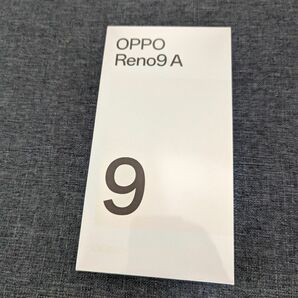 OPPO Reno9A ナイトブラック ワイモバイル　未開封　シュリンク付き