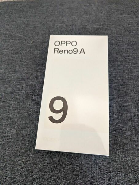 OPPO Reno9A ナイトブラック ワイモバイル　未開封　シュリンク付き