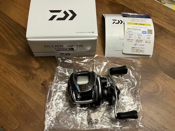 21 ZILLION SV TW 1000HL Daiwa HG ジリオン ダイワ レフト ハイギア ベイトリール ワーニーズ