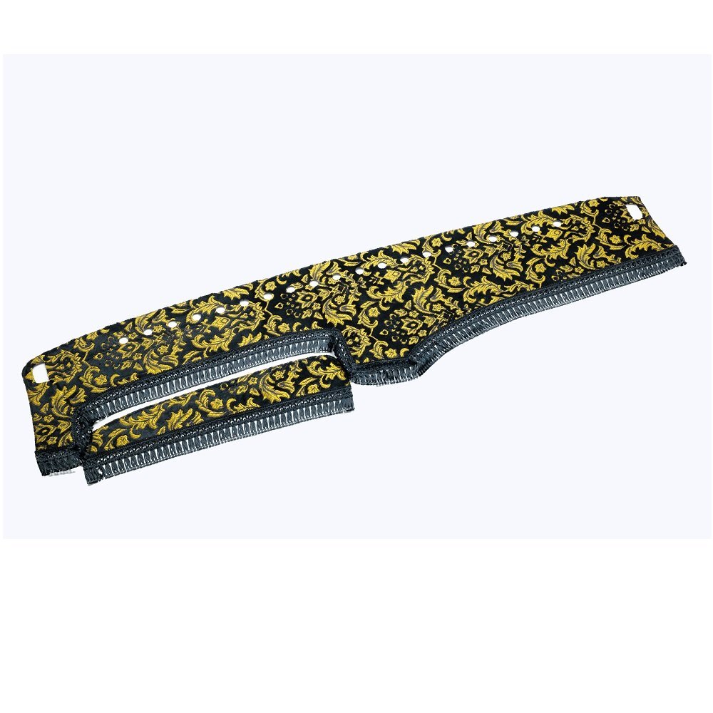 トラック用品 金華山 ベルサイユ ダッシュマット ブラック ハイゼットジャンボ S500系 R04/01~(126)【送料800円】