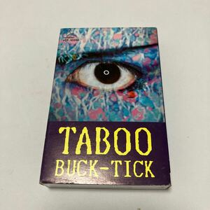 【国内盤邦楽カセットテープ】BUCK-TICK バクチク／TABOO タブー／1988年当時物／歌詞カード付き／カセットテープ、 CD多数出品中