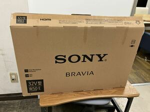 K2406-3007 開封済み未使用品 SONY BRAVIA 32インチ液晶テレビ 元箱 説明書付き 2023年製 KH-32W500E 160サイズ発送予定