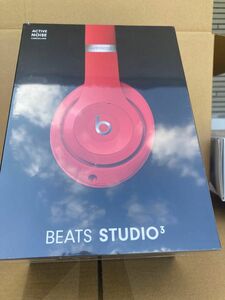 新品未使用品BeatsStudio3ワイヤレスヘッドホンBluetoothレッド