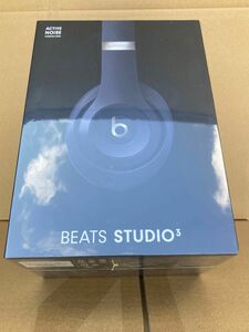 新品未使用品BeatsStudio3ワイヤレスヘッドホンBluetoothブルー