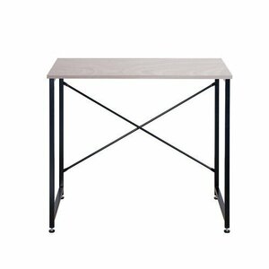 [ wood grain white ] simple desk simple desk wooden desk Work desk 
