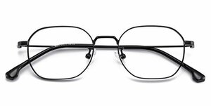 送料無料　タテ眼鏡　レンズ交換可能　ブルーライトカット　超軽量　フルリム　メガネフレーム　金属フレーム　 sc0374