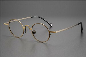 送料無料　超軽量　フルリム　タテ眼鏡　レンズ交換可能　メガネフレーム　チタン　男女兼用 　sc0396