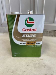 Castrol EDGE カストロール エッジ 5W40 4L 全合成油 新品　i