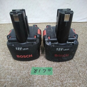 外8170 ジャンク品 送料520円 ボッシュBOSCH バッテリ ニッケル水素 ニカド 12v 　電動工具ツール