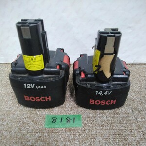 外8181 ジャンク品 送料520円 ボッシュBOSCH バッテリー ニッケル水素 ニカド 12v 14.4v 　電動工具ツール