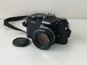 Nikon FM3A black film single‐lens reflex camera lens NIKKOR 50mm 1:1.4