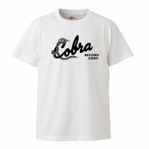 【XSサイズ 白Tシャツ】真島昌利着用 リプロダクト ブルーハーツ ハイロウズ クロマニヨンズ ましまろ Cobra Record Corp コブラレーベル