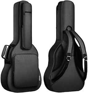 CAHAYA アコースティックギター ギグバッグ ネックピロー付き 18mmスポンジ (特許番号No 007468509-0002