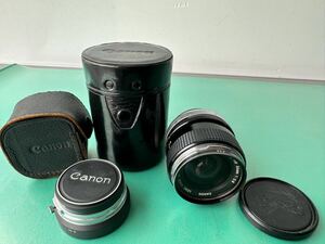 ■■ Canon キャノン NEW FD 24mm F2.8 単焦点 レンズ Made in Japan 【ジャンク】