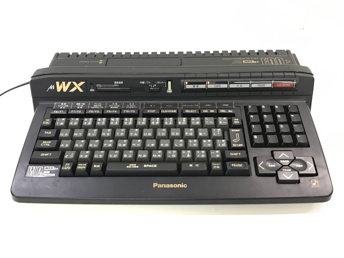 Panasonic FS-A1WX 旧型PC MSX2+□現状品|コンピュータ Panasonic FS-A1WX 旧型PC MSX2+□現状品|コンピュータ