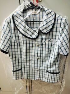 事務服 制服 en joie アンジョア オーバーブラウス 26240