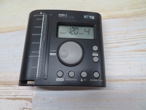 ●●KORG KDM-2 デジタルメトロノーム コルグ 音楽 リズム テンポ 電池付き 動作品 95353●●！！