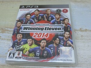 #KONAMI PS3 soft [WORLD SOCCER Winning Eleven 2014] Konami World Soccer Winning Eleven 2014 owner manual attaching .95508②#!!