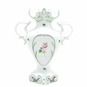 Art hand Auction Herend Vienna Rose Vase (06532) Florero elegante de porcelana pintado a mano, florero decorativo, florero, figura decorativa, hecho en Hungría, nuevo Herend, muebles, interior, Accesorios de interior, florero