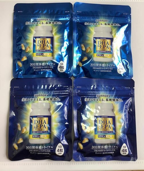 サントリー DHA&EPA＋セサミンEX 120粒 ×４袋